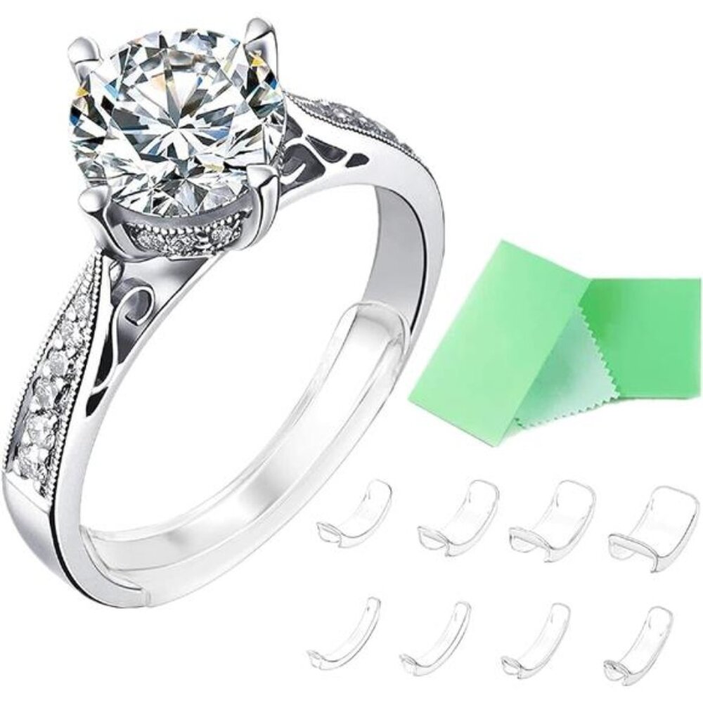 Invisible Ring Size Adjuster for Loose Rings Ring Adjuster Fit Any Rings